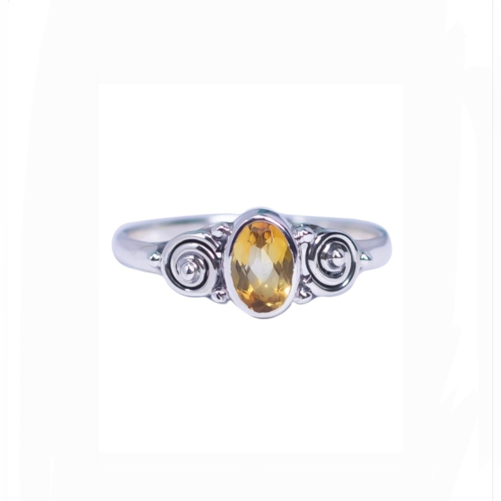 🥰 COSMIC SWIRL STERLING SILVER RING